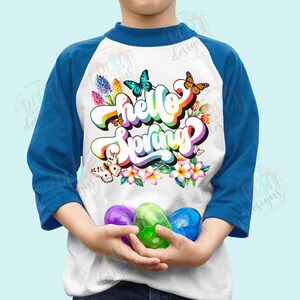 Kids spring shirt png design