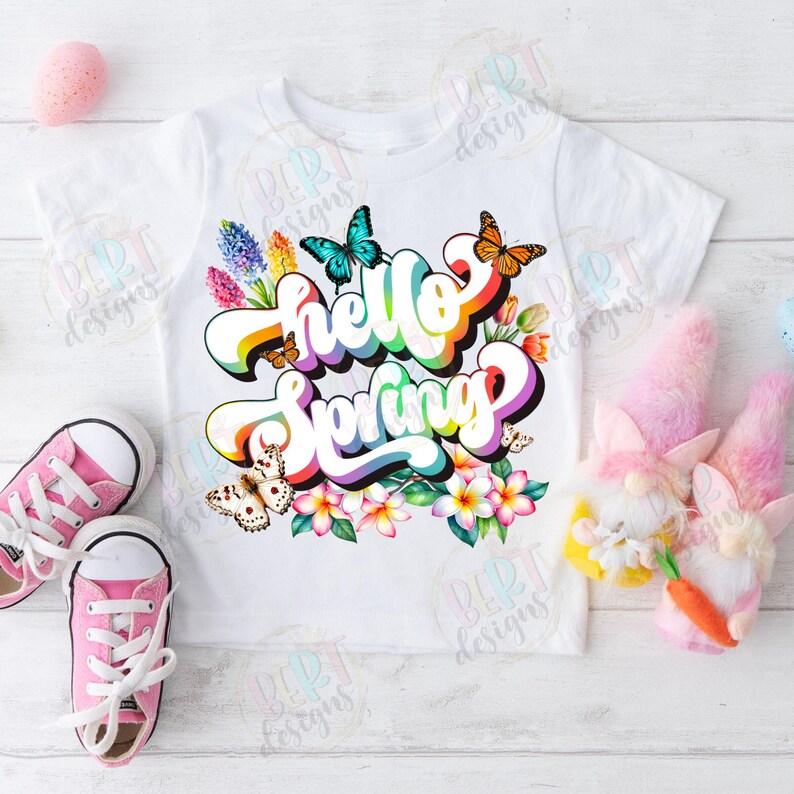 Groovy spring shirt png