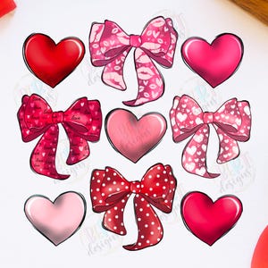 Disegni di sublimazione di Valentine Coquette Tic Tac Toe Png, Clipart di fiocchi rossi Abbracci e baci Png, Clipart di cuori carini Disegni di tendenza Xoxo Png