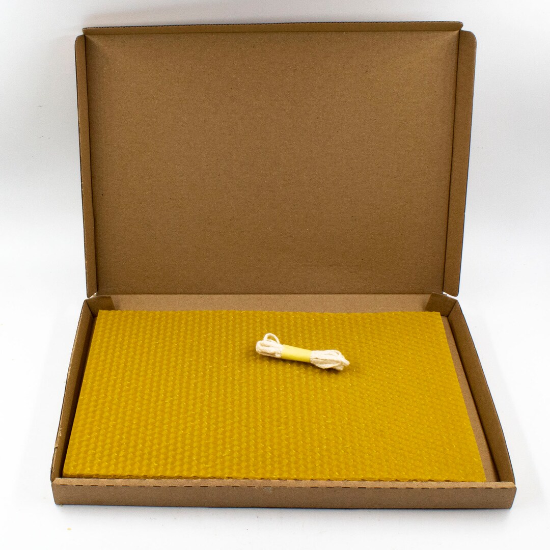 Beeswax Candle Making Kit, Beeswax Sheets for Candles, 5 Pcs 20 X 13,5