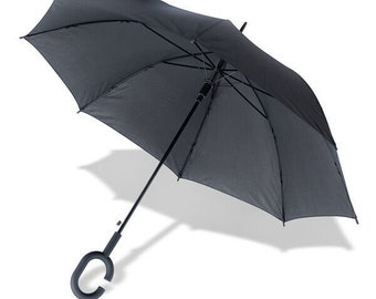 Automatik-Regenschirm,Stabil Sturmsicher Windfest,schwarz,Olten,