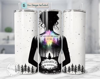 Envoltura para vasos de 20 oz con texto "Girl Power", divertida, humorística y atrevida, de 20 oz, delgada, para sublimación, archivo digital, cita positiva, png, chica, chismes, mala.