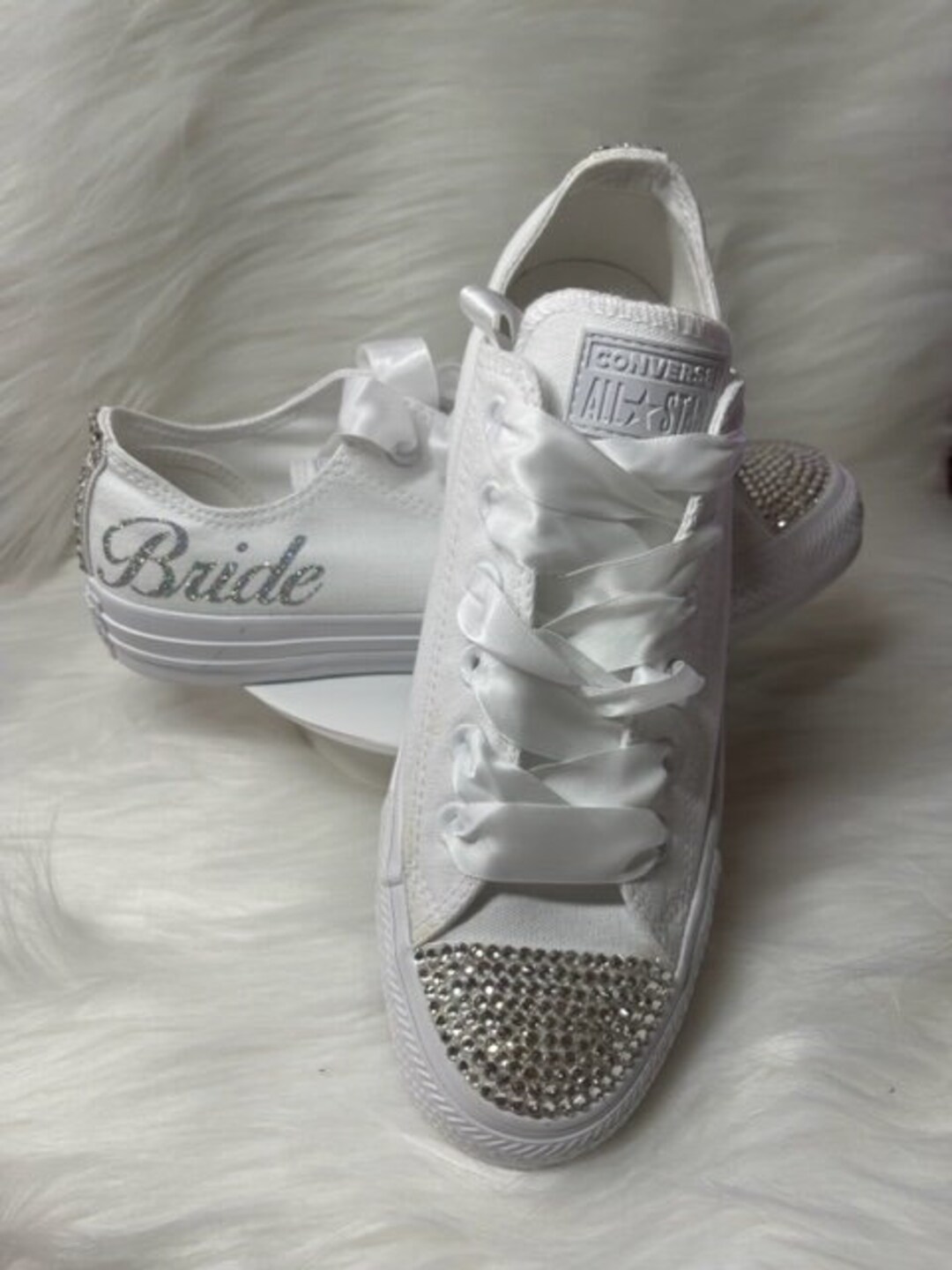 Custom Bling Bridal Converse - Etsy