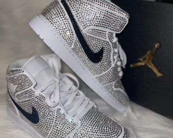 Blinged custom Jordan 1’s