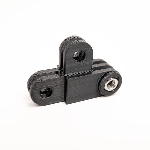 GoPro Chest Mount t style Adaptor to mini extension pole For Hands Free quick release