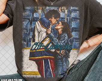 Limited Comfort Colors Briar University Hockey Shirt, Off-Campus Movie Tee, Hockey Romance Apparel, Briar U Garrett Graham 44 Hannah