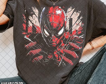 Limited Comfort Colors Spider-Man Shirt, Spiderman Homage Tee, Gift For Women and Man Unisex Shirt