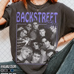 Limited Comfort Colors Backstreet Boys T-Shirt, Backstreet Boys Graphic Tee T-Shirt, Gift For Women and Man Unisex T-Shirt