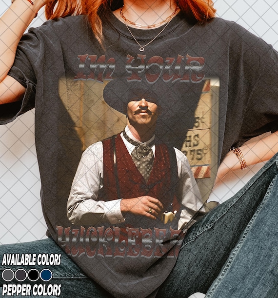 Limited Comfort Colors Tombstone Doc Holliday Cowboys T-shirt, Val