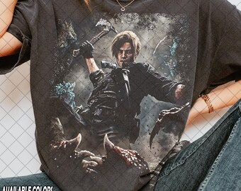 Limited Comfort Colors Leon Kennedy T-Shirt, Resident Evil Requiem, RE9 Requiem T-Shirt, Gift For Women and Man Unisex Shirt