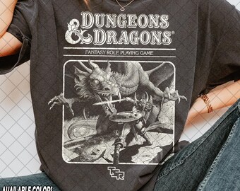 Limited Comfort Colors Dungeon Dragon 1974 T-Shirt, Graphic T-Shirt, Gift For Women and Man Unisex T-Shirt