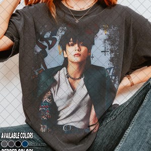 Limited Comfort Colors Jungkook T-Shirt, Jungkook Graphic Tee T-Shirt, Gift For Women and Man Unisex T-Shirt
