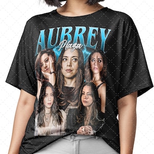 Maglietta vintage Aubrey Plaza, maglietta Aubrey Plaza per i fan, maglietta Aubrey Plaza regalo per i fan Maglietta ID03