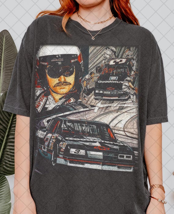Limited Comfort Colors Dale Earnhardt Nascar Racing Vintage T-Shirt, Dale Earnhardt Nascar Racing Shirt, Gift For Women & Men Unisex T-Shirt