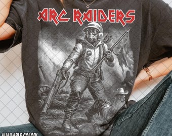 Limited Comfort Colors ARC RAIDERS T-Shirt, Gamer Graphic T-Shirt, Gift For Women and Man Unisex T-Shirt