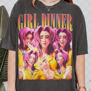 Chemise romantique de dîner de fille de couleurs de confort limité, t-shirt de fan de bootleg de dîner de fille, cadeau pour femme et homme T-shirt unisexe