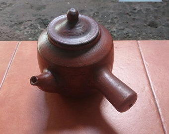 JAMU POT, Ton EARTH Kräuterkrug / Jamu Boiling Teak