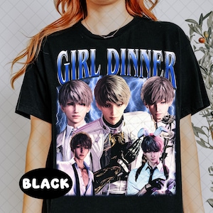 Limited Girl Dinner Xavier Love and Deepspace Vintage Shirt, Tee Graphic T-Shirt, Gift For Women and Man Unisex T-Shirt