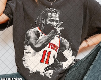 Limited Comfort Colors Jalen Brunson 11 Shirt, NY Basketball Player  Tee, Gift For Women and Man Unisex Shirt
