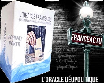 Oracle of current geopolitical events. 127-card deck in poker format. Video presentation: https://youtu.be/Zk5jCS6VIbI