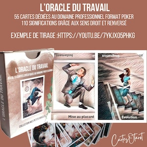 El Oráculo del Trabajo - Set de 55 cartas ilustradas específicas para el ámbito profesional - Formato Póker. Ver https://youtu.be/7YkjXo5pHKg