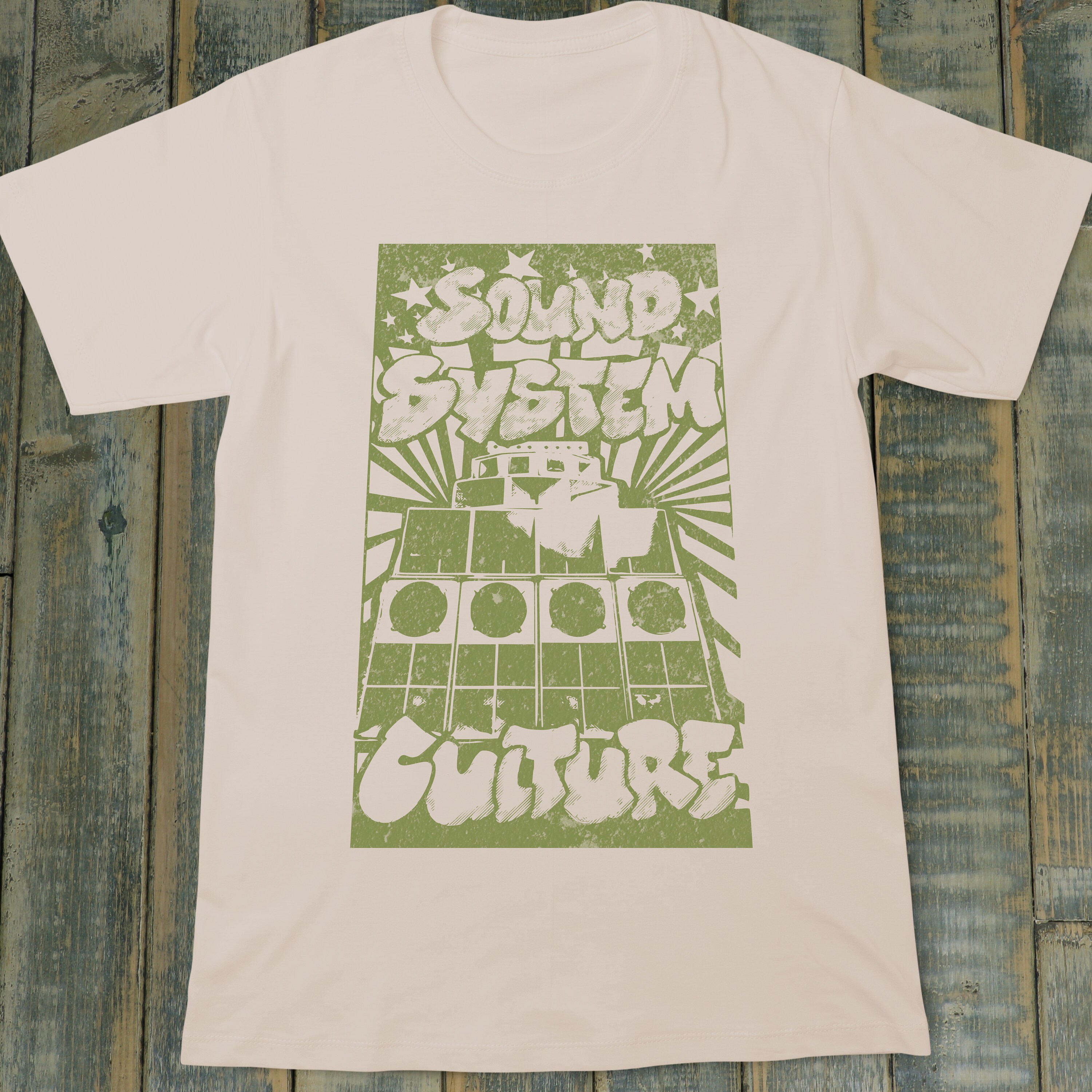 Sound System Culture, Roots Dub, Unisex Heavy Cotton T-shirt