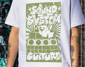 Sound System Culture, Roots Dub, Unisex Heavy Cotton T-shirt, 5000 P