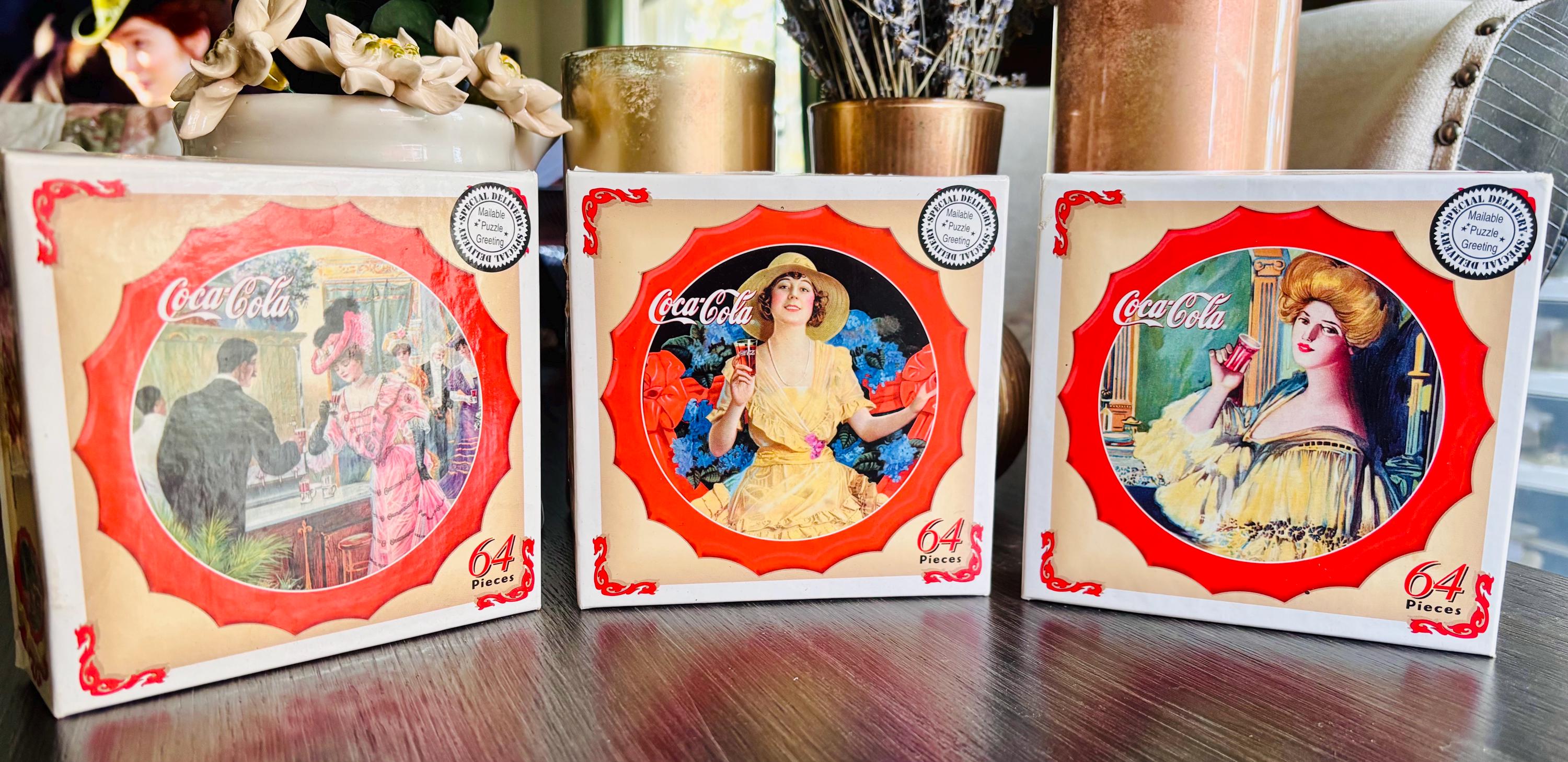 Vintage Coca Cola Jigsaw Puzzles - Etsy