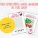 Unlock Santa's Code Printable Christmas Games Christmas - Etsy België