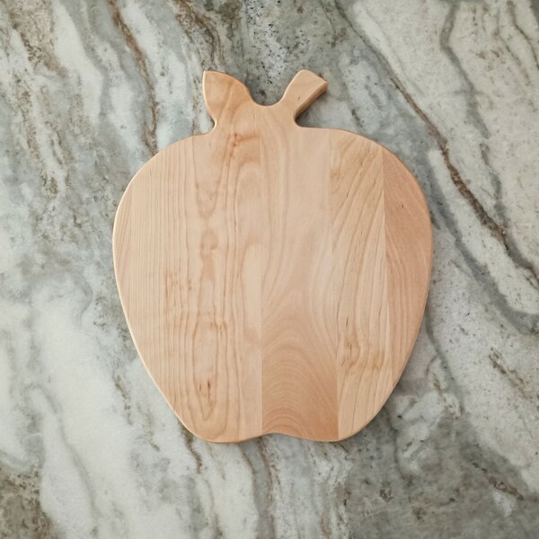 Apple Cutting Board Etsy