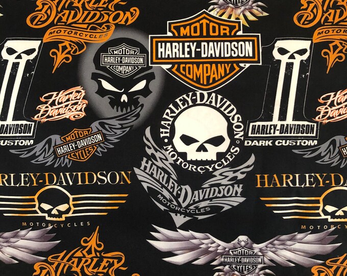 harley davidson fabric amazon