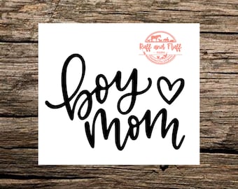 Boy Mom Decal | Mom of Boys | Car Decal | Tumbler Decal