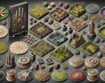 BASES - TOPPERS - MEGAPACK, hundreds of bases and toppers - supported and unsupported