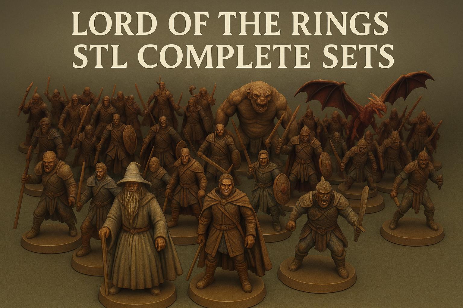 Collection De Figurines Le Seigneur Des Anneaux - 21 Modèles Différents + Fascicule