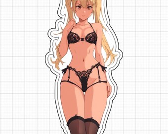 Black Lace Sticker