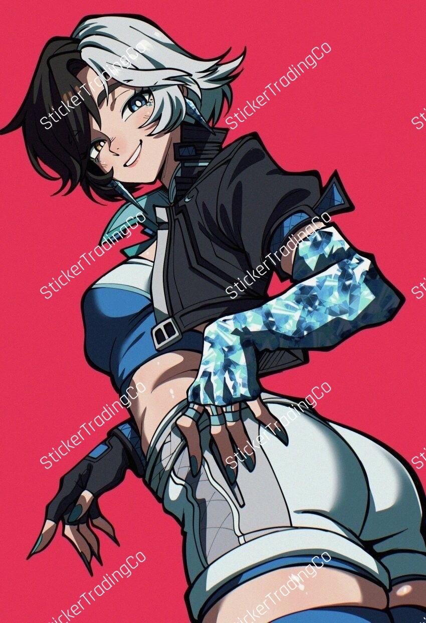 Luna Snow Sticker
