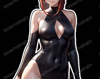 Latex Dress Sticker