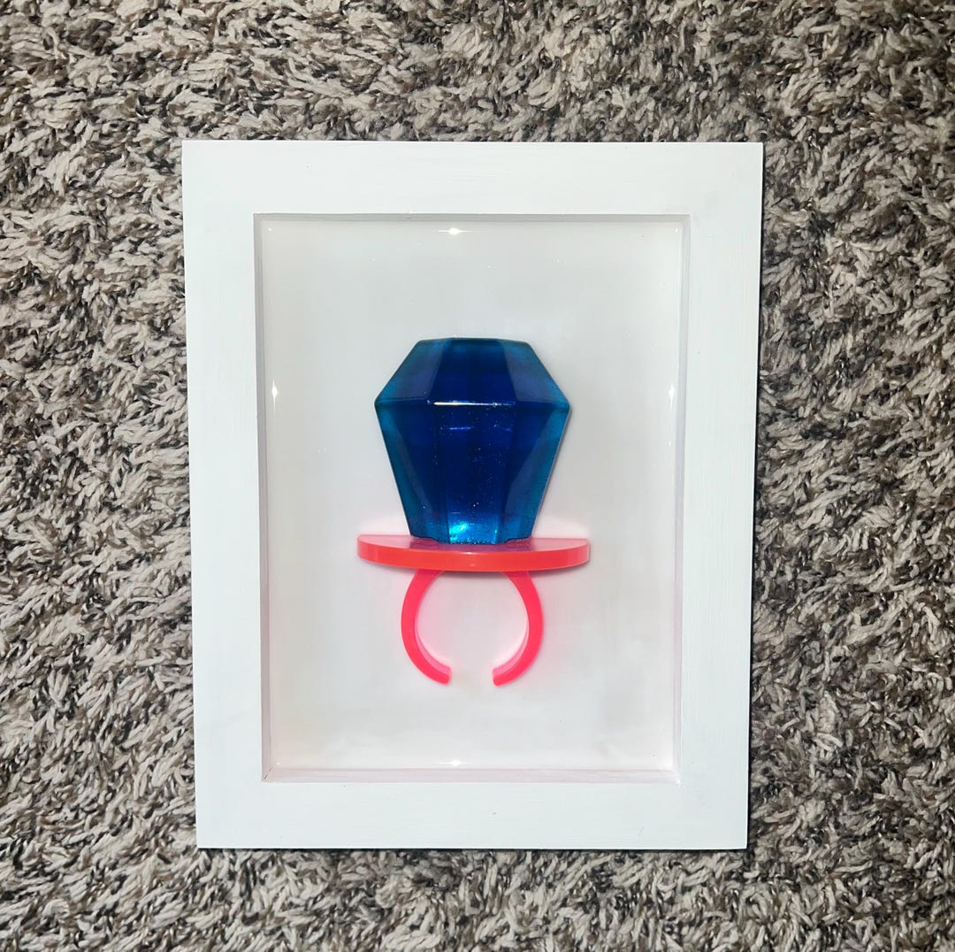 Ring Pop Wall Art, 3D Ring Pop, Decor, Resin Art, Pop Art, Ring Pop Art ...