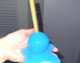 Smeltende lolly, popart decor, harslolly, 3D-kunst, snoepkunst, harssculptuur