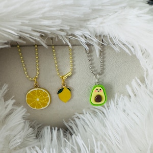 Tumbler Charm Lemon and Avocado