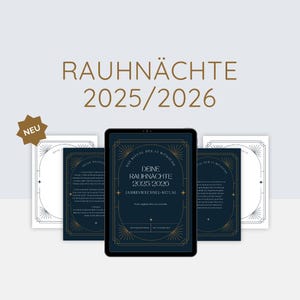Rauhnächte 2025/2026: Ritual der 13 Wünsche – Anleitung & Wunschzettel-Set als Download – Dein magisches Jahreswechsel-Ritual