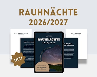 Guía de los Doce Días de Navidad 2026/2027 | Ritual de Año Nuevo de 13 Deseos | Kit Mágico de los Doce Días de Navidad | Manifestación y Dejar Ir