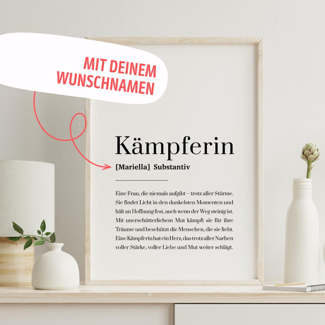 Name Mit Bedeutung Kampferin