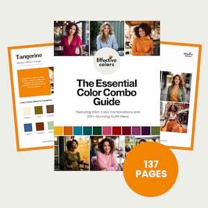 Essential Color Combo Guide, Color Style Guide, Color Combinations, Chic Style, Outfit Inspo, Fashion Ebook, Instant Download PDF