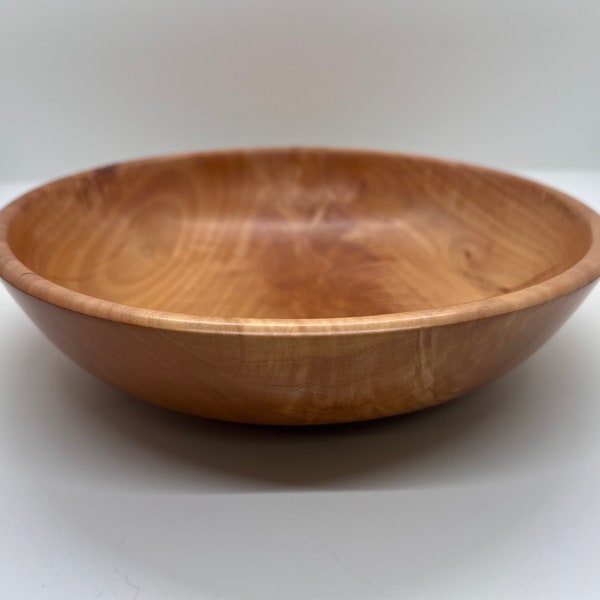 Hand Turned Bradford Pear Bowl Decor Accent Handmade Wood Decor Oklahoma Pear Wood