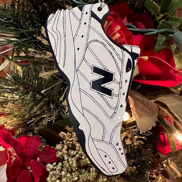 Dad Shoe Ornament- New Balance Inspired Ornament