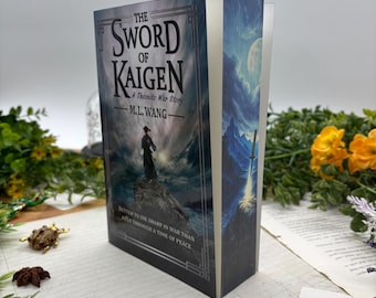 The Sword of Kaigen by M.L. Wang – Special Edition Paperback with Custom Designed Edges