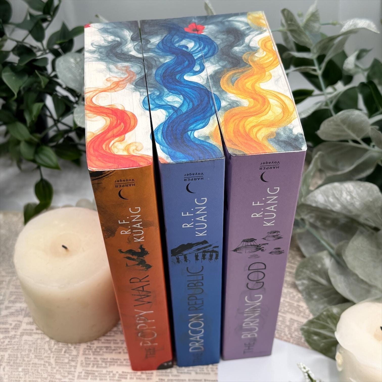 The Poppy Wars by R.F. Kuang – Special Edition Paperback Book Set With ...