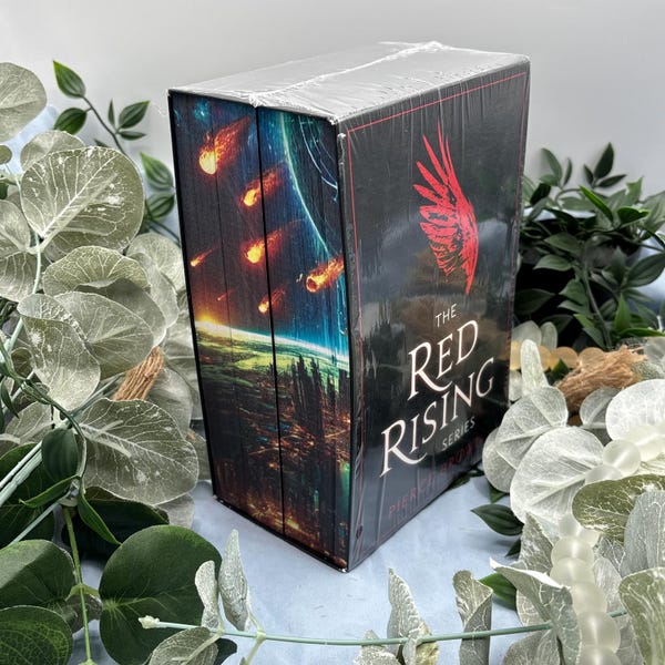 Red Rising Series by Piece Brown – Special Edition Paperback with Custom Designed Edges