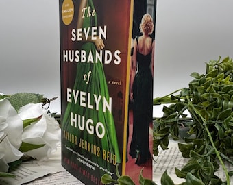 The Seven Husbands of Evelyn Hugo by Taylor Jenkins Reid – Special Edition Paperback with Custom Designed Edges
